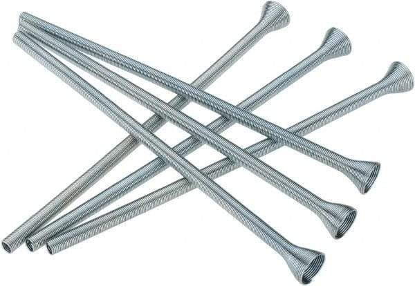 Ridgid - 1/4" Capacity, 6mm Capacity, Spring-Type Tube Bender - Works on Soft Copper & Aluminum - Industrial Tool & Supply