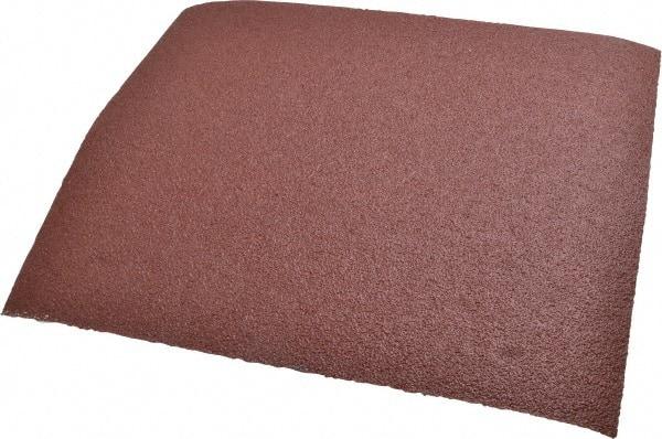 3M - 40 Grit, Aluminum Oxide Sanding Sheet - 11" Long x 9" Wide, Coarse Grade, X Weighted Cloth Backing - Industrial Tool & Supply