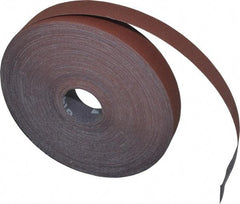3M - 1" x 50 Yd 240 Grit Aluminum Oxide Cloth Roll - Very Fine Grade, J Weighted Backing - Industrial Tool & Supply