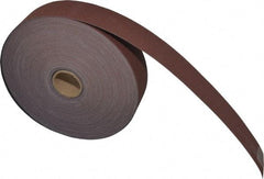 3M - 1-1/2" x 50 Yd 320 Grit Aluminum Oxide Cloth Roll - Extra Fine Grade, J Weighted Backing - Industrial Tool & Supply