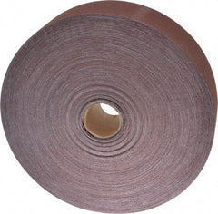 3M - 2" x 50 Yd 120 Grit Aluminum Oxide Cloth Roll - Fine Grade, J Weighted Backing - Industrial Tool & Supply