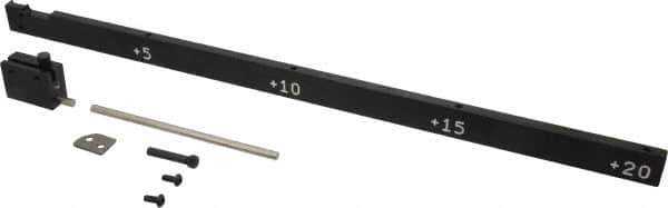 SPI - 26" OAL, Accurate up to 0.003", Anodized Caliper Extender - 1 Piece, For Use with 6" Dial, Vernier & Electronic Calipers - Industrial Tool & Supply
