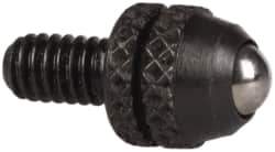 SPI - #4-48, 0.0780" Ball Diam, Steel Contact Point - 1" Contact Point Length, Use with 13-190-4 Dial Depth Gage - Industrial Tool & Supply