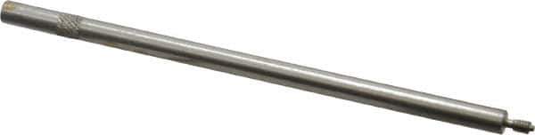 SPI - 4 Inch Long, Steel, Depth Gage Rod - Use with Most Dial Depth Gages with 4-48 Threads - Industrial Tool & Supply