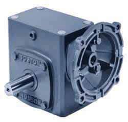 Boston Gear - 1-3/4 Centerline Distance, 15:1, 117 RPM Output,, Speed Reducer - Single Shaft Left, 56C NEMA - Industrial Tool & Supply