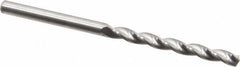 M.A. Ford - #27 150° Solid Carbide Jobber Drill - Bright Finish, Right Hand Cut, Parabolic Flute, Straight Shank, 2-1/2" OAL, Standard Point - Industrial Tool & Supply