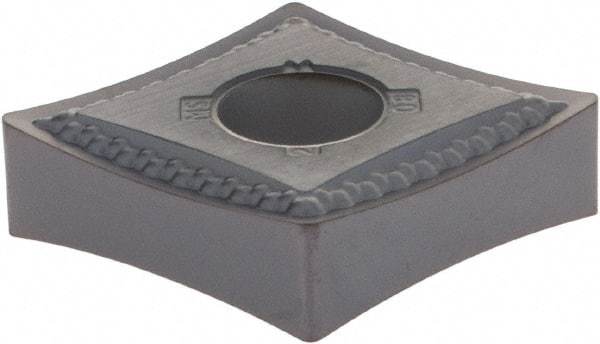 Kennametal - CNMG642 MS Grade KC5510 Carbide Turning Insert - TiAlN Finish, 80° Diamond, 3/4" Inscr Circle, 1/4" Thick, 1/32" Corner Radius - Industrial Tool & Supply