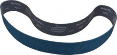 Norton - 2-1/2" Wide x 60" OAL, 36 Grit, Zirconia Alumina Abrasive Belt - Zirconia Alumina, Very Coarse, Coated, Y Weighted Cloth Backing, Dry, Series R821 - Industrial Tool & Supply