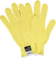MCR Safety - Size S, ANSI Cut Lvl A2, Cut Resistant Gloves - Yellow - Industrial Tool & Supply