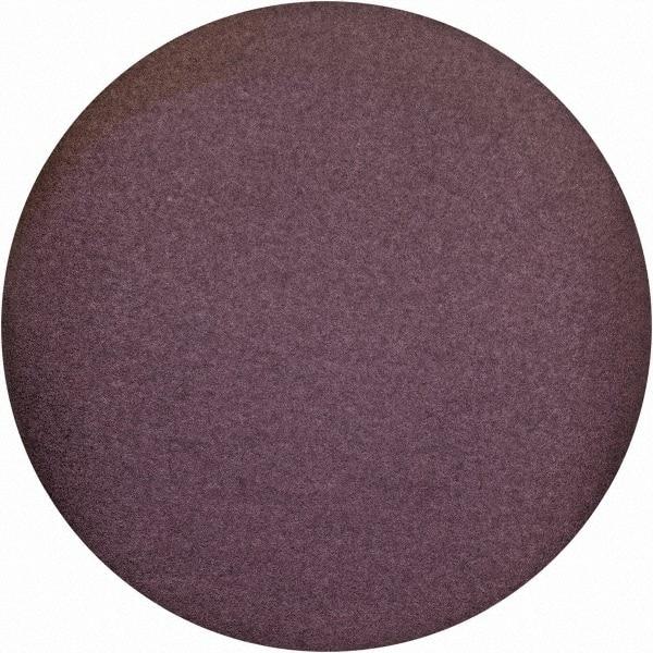 Norton - 18" Diam, 80 Grit Aluminum Oxide Adhesive PSA Disc - Coarse Grade, Brown, X Weighted Backing, Flexible - Industrial Tool & Supply