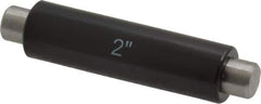 SPI - 2 Inch Long, Accuracy Up to 0.0001 Inch, Flat End Micrometer Calibration Standard - Use with Micrometers, Includes Heat Insulating Handle - Industrial Tool & Supply