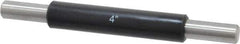 SPI - 4 Inch Long, Accuracy Up to 0.0001 Inch, Flat End Micrometer Calibration Standard - Use with Micrometers, Includes Heat Insulating Handle - Industrial Tool & Supply