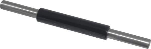 SPI - 5 Inch Long, Accuracy Up to 0.0002 Inch, Flat End Micrometer Calibration Standard - Use with Micrometers, Includes Heat Insulating Handle - Industrial Tool & Supply