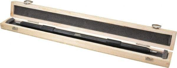 SPI - 17 Inch Long, Accuracy Up to 0.0002 Inch, Spherical End Micrometer Calibration Standard - Use with Micrometers, Includes Heat Insulating Handle - Industrial Tool & Supply