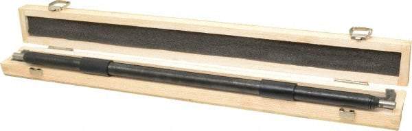 SPI - 19 Inch Long, Accuracy Up to 0.0002 Inch, Spherical End Micrometer Calibration Standard - Use with Micrometers, Includes Heat Insulating Handle - Industrial Tool & Supply