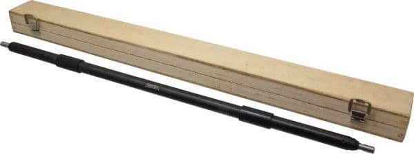 SPI - 22 Inch Long, Accuracy Up to 0.0002 Inch, Spherical End Micrometer Calibration Standard - Use with Micrometers, Includes Heat Insulating Handle - Industrial Tool & Supply