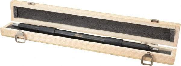 SPI - 14 Inch Long, Accuracy Up to 0.0003 Inch, Spherical End Micrometer Calibration Standard - Use with Micrometers, Includes Heat Insulating Handle - Industrial Tool & Supply