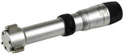 Fowler - 1 to 1-3/8", 2.6" Gage Depth, Mechanical Inside Hole Micrometer - 0.00025" Graduation, 0.00015" Accuracy, Ratchet Stop Thimble - Industrial Tool & Supply