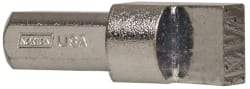 Norton - 2A-E, 7/16" Shank Diam Multi-Point Diamond Dresser - 1/2" Long x 3/8" Thick Head - Industrial Tool & Supply