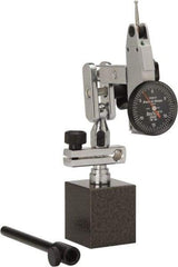 TESA Brown & Sharpe - 0.0005" Graduation, 0-15-0 Dial Reading, Indicator & Base Kit - 1" Dial Diam - Industrial Tool & Supply