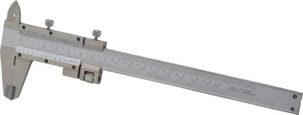 Value Collection - 0 to 6" Stainless Steel Vernier Caliper - 0.05mm Graduation, 1.5748" Jaw Depth, 0.0012" Accuracy, Includes Depth, Inside Diameter, Outside Diameter, Step - Industrial Tool & Supply