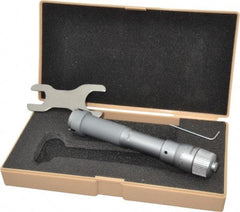 Mitutoyo - 1 to 1.2", Mechanical Inside Hole Micrometer - 0.0002" Graduation, 0.00015" Accuracy, Ratchet Stop Thimble - Industrial Tool & Supply