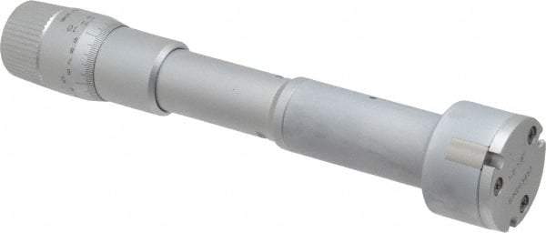 Mitutoyo - 1.2 to 1.6", Mechanical Inside Hole Micrometer - 0.0002" Graduation, 0.00015" Accuracy, Ratchet Stop Thimble - Industrial Tool & Supply