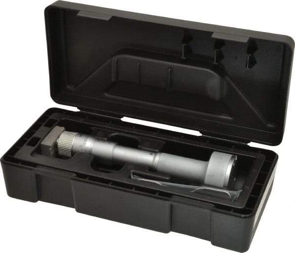 Mitutoyo - 1.6 to 2", Mechanical Inside Hole Micrometer - 0.0002" Graduation, 0.00015" Accuracy, Ratchet Stop Thimble - Industrial Tool & Supply