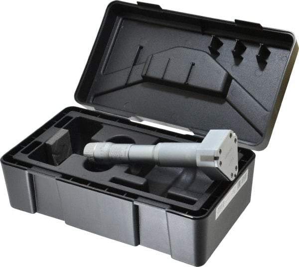 Mitutoyo - 2 to 2-1/2", Mechanical Inside Hole Micrometer - 0.0002" Graduation, 0.00015" Accuracy, Ratchet Stop Thimble - Industrial Tool & Supply