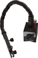 Flexbar - 90 Lb Magnetic Force, Fine Adjustment Indicator Positioner & Holder with Base - Flexible Arm, Rectangular Base, 2-5/8" Base Height, 2-1/4" Base Length, 2" Base Width - Industrial Tool & Supply