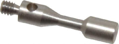 SPI - 3 mm Ball Diameter, M2 Thread, Steel Point Disc Tip CMM Stylus - 13 mm Overall Length - Industrial Tool & Supply