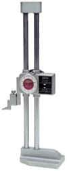 Mitutoyo - 12" Dial Height Gage - 0.001" Graduation, Accurate to 0.0015", Dial and Counter Display - Industrial Tool & Supply