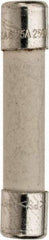 Ferraz Shawmut - 250 VAC, 6.25 Amp, Time Delay Miniature Ceramic Fuse - Clip Mount, 1-1/4" OAL, 1/4" Diam - Industrial Tool & Supply