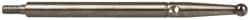 Compac - 2mm Ball Diam, Carbide, Ball Test Indicator Contact Point - 1.44" Contact Point Length, Use with Brown & Sharpe Dial Test Indicators - Industrial Tool & Supply