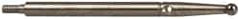 Compac - 2mm Ball Diam, Carbide, Ball Test Indicator Contact Point - 1.44" Contact Point Length, Use with Brown & Sharpe Dial Test Indicators - Industrial Tool & Supply