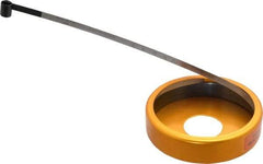 Made in USA - 0.001 Inch Graduation, 12 to 36 Inch Measurement, Spring Steel Diameter Tape Measure - 1/2 Inch Wide, 0.01 Inch Thick - Industrial Tool & Supply