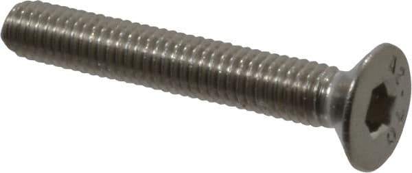 Value Collection - M3x0.50 Metric Coarse Hex Socket Drive, 90° Flat Screw - Grade 18-8 & Austenitic A2 Stainless Steel, Uncoated, Fully Threaded, 20mm OAL - Industrial Tool & Supply