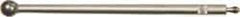 SPI - 0.12" Ball Diam, Carbide, Ball Test Indicator Contact Point - 1/2" Contact Point Length, Use with Tesa Test Indicators - Industrial Tool & Supply