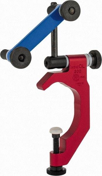 Indicol - 2 Inch Diameter Test Indicator Holder - For Use with Dial Test Indicators - Industrial Tool & Supply