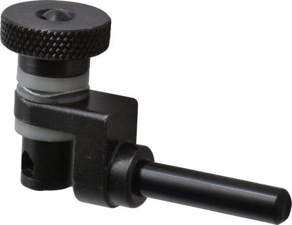 Indicol - 1/4 Inch Test Indicator Holder - For Use with Dovetail and 5/32 Inch Stem Indicators - Industrial Tool & Supply