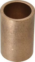 Boston Gear - 1" Inside x 1-1/4" Outside Diam, Oil Impregnated Bronze SAE-841 Sleeve Bearing - 2" OAL - Industrial Tool & Supply