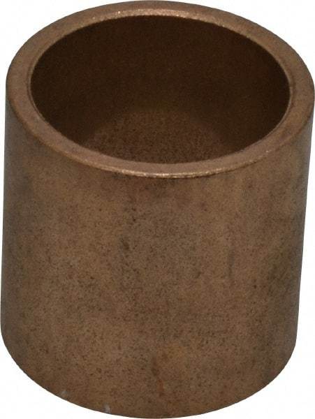 Boston Gear - 1-1/4" Inside x 1-1/2" Outside Diam, Oil Impregnated Bronze SAE-841 Sleeve Bearing - 1-1/2" OAL - Industrial Tool & Supply