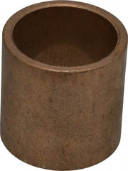 Boston Gear - 1-1/4" Inside x 1-1/2" Outside Diam, Oil Impregnated Bronze SAE-841 Sleeve Bearing - 1-1/2" OAL - Industrial Tool & Supply