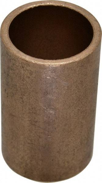 Boston Gear - 1-1/4" Inside x 1-1/2" Outside Diam, Oil Impregnated Bronze SAE-841 Sleeve Bearing - 2-1/2" OAL - Industrial Tool & Supply
