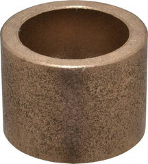 Boston Gear - 1-1/2" Inside x 2" Outside Diam, Oil Impregnated Bronze SAE-841 Sleeve Bearing - 1-1/2" OAL - Industrial Tool & Supply