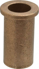 Boston Gear - 3/4" Inside x 1" Outside Diam, Oil Impregnated Bronze Sleeve Bearing - 1-1/4" Flange Outside Diam, 5/32" Flange Thickness, 2" OAL - Industrial Tool & Supply