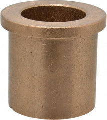 Boston Gear - 1" Inside x 1-3/8" Outside Diam, Oil Impregnated Bronze Sleeve Bearing - 1-5/8" Flange Outside Diam, 3/16" Flange Thickness, 1-1/2" OAL - Industrial Tool & Supply