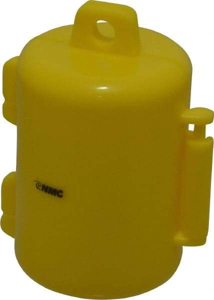 Value Collection - Plug-Encasing Plug Lockout - 110/220 Volt, 1/2 Max Cord Diam, 3" Lockout Length, 2" Lockout Width - Industrial Tool & Supply