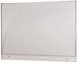 NMC - 14 Inch Wide x 10 Inch High Sign Compatibility, Acrylic Wall Sign Holder - Clear, Holds 3 Signs - Industrial Tool & Supply