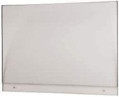 NMC - 14 Inch Wide x 10 Inch High Sign Compatibility, Acrylic Wall Sign Holder - Clear, Holds 3 Signs - Industrial Tool & Supply